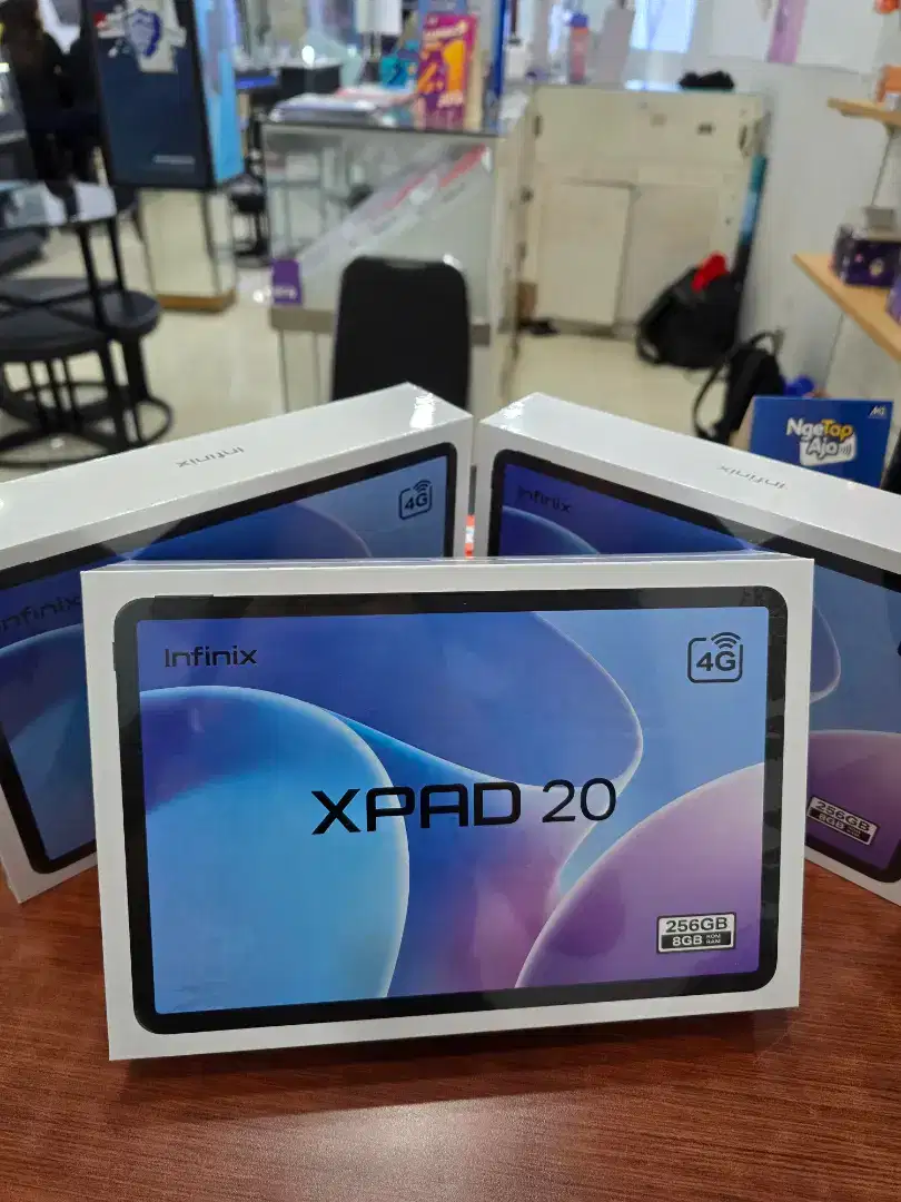 New INFINIX XPAD 20 4G 8/256 Segel Box