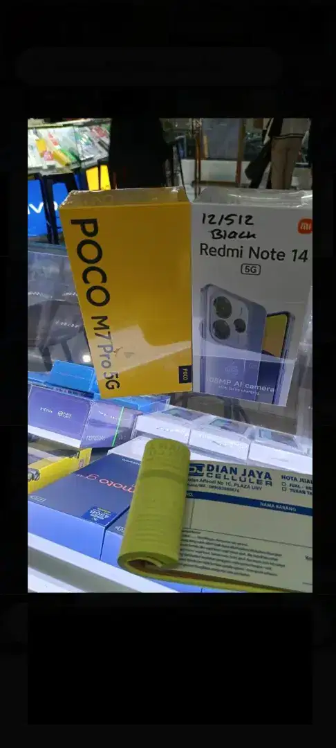 Xiaomi poco M7 pro 5G 8/256 setara redmi note 14 resmi