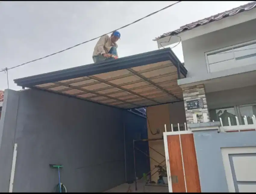Kanopi alderon minimalis