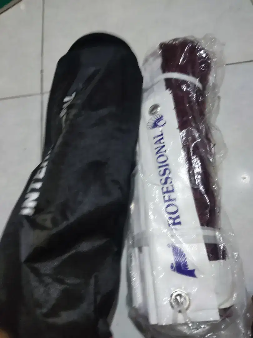 Badminton net masih baru