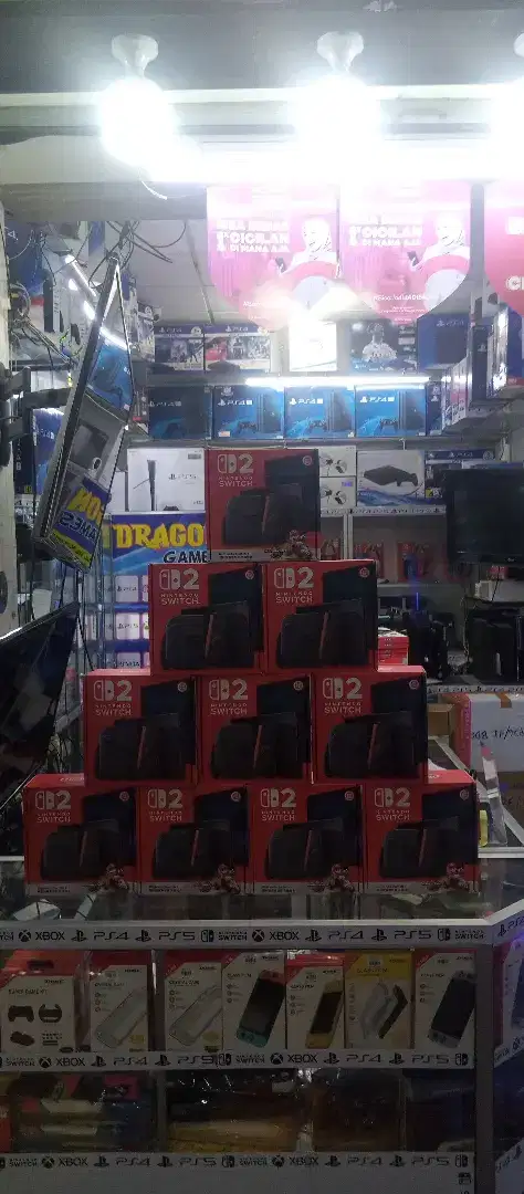 Nintendo Switch 2 NS2 kondisi New Bundle Mario kart dan non bundel