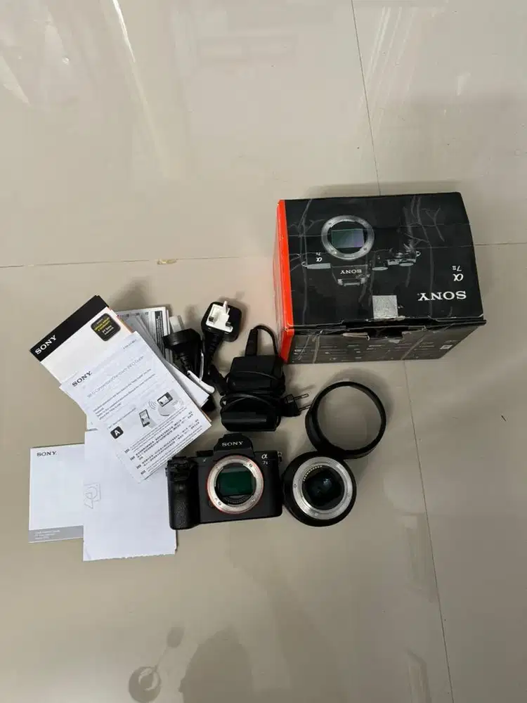 camera sony a7 ii lensa sony fe 35mm