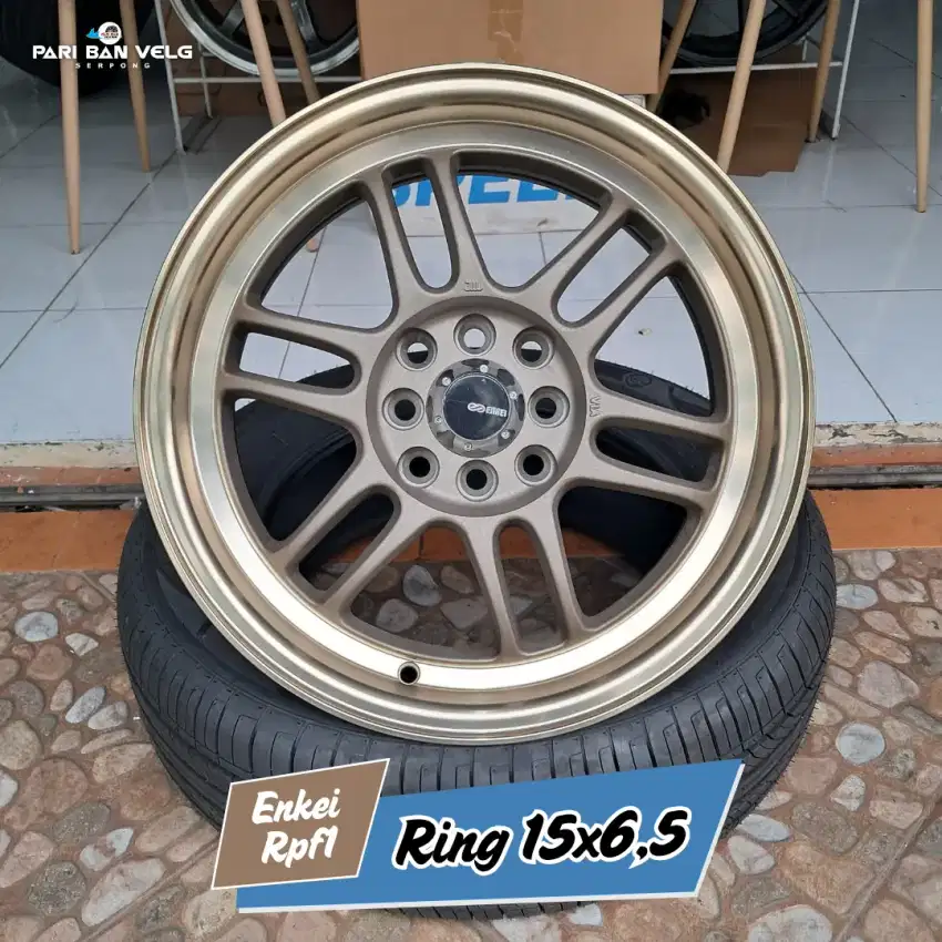 Enkei Rpf1 ring 15 Lebar 6,5 pcd. 4x100/114,3 ET. 40