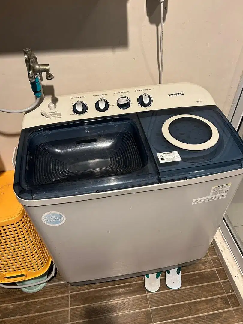 Mesin Cuci Samsung WT85 Twin Tub Dynamic Pulsator