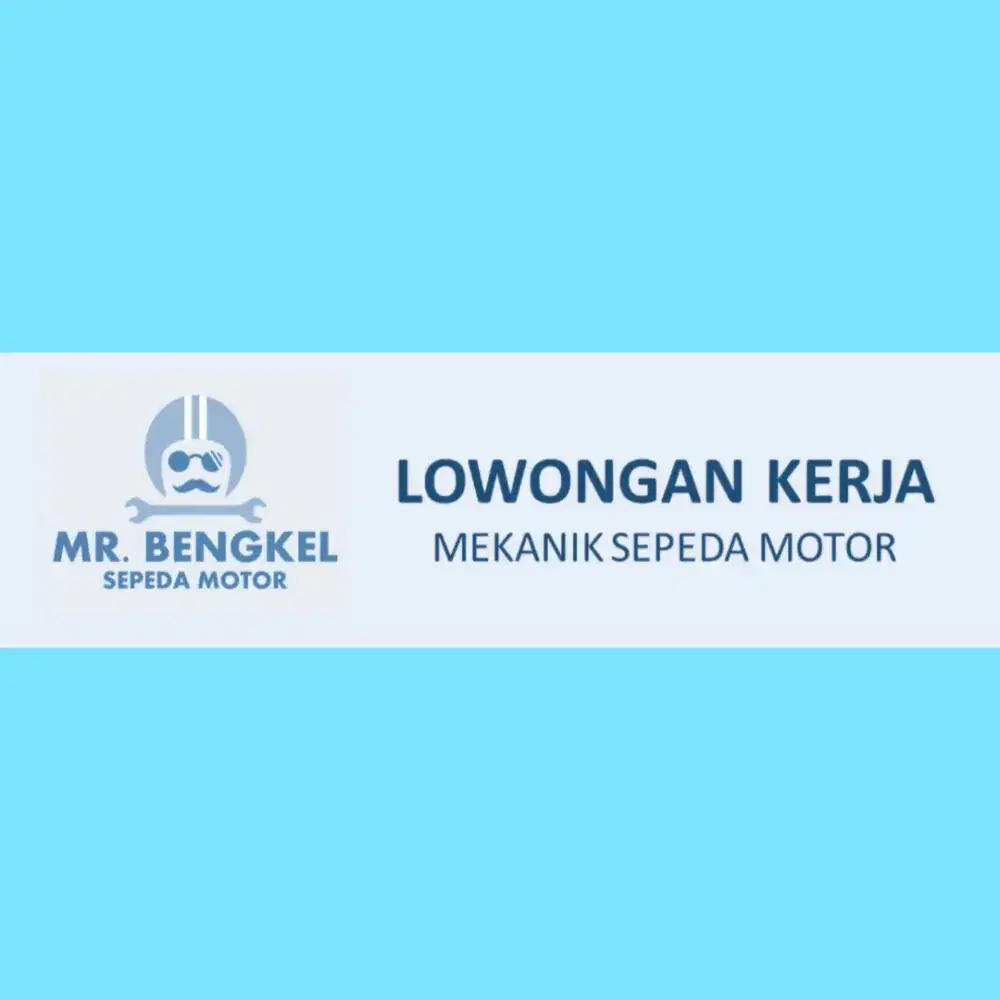 Lowongan Mekanik Sepeda Motor dan Sepeda Listrik