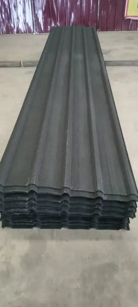 Atap spandek pasir black