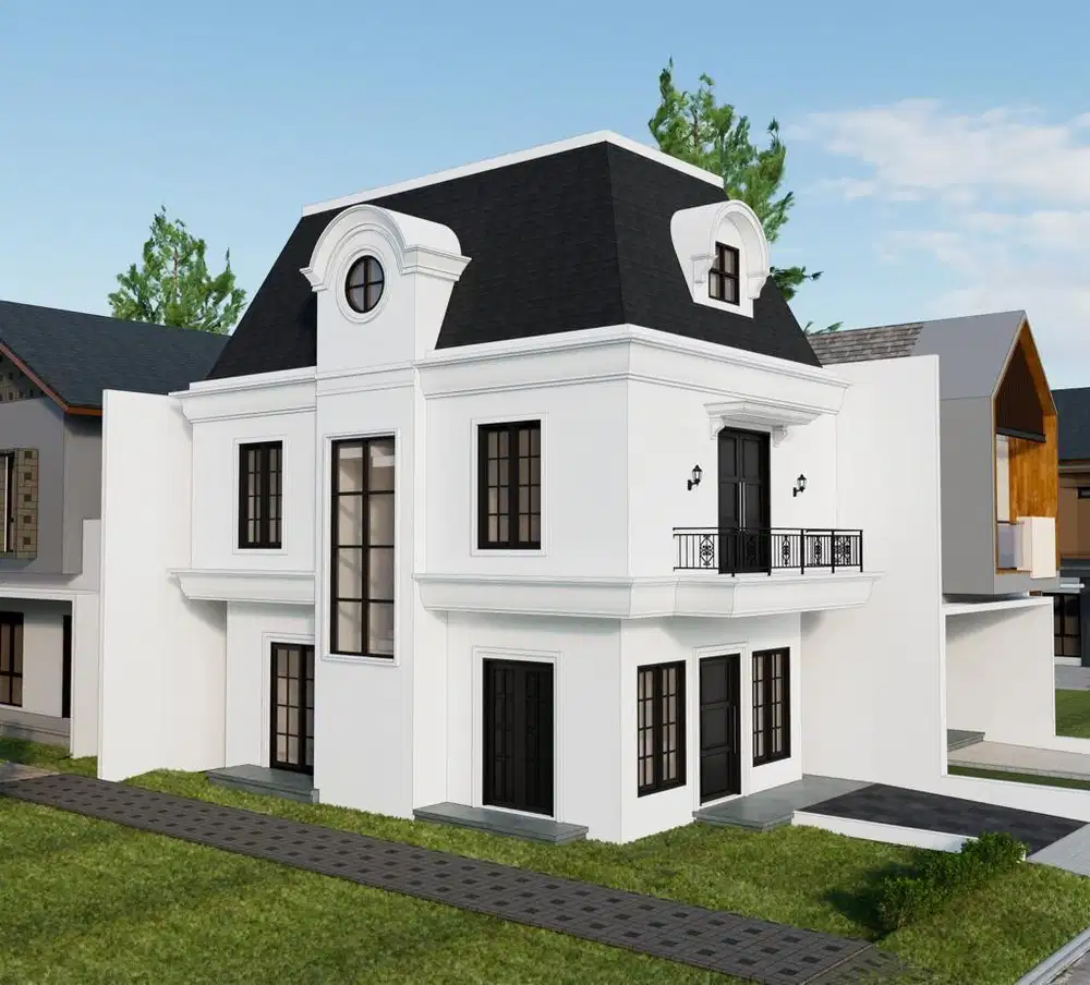 Dijual Rumah Baru American Classic Di The Icon Cosmo Bsd City