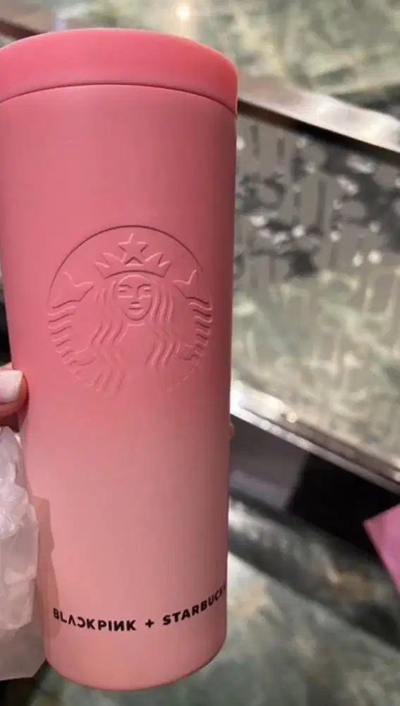 NEW ! TUMBLER BLACKPINK X STARBUCKS  (18 SS - GRDT)
