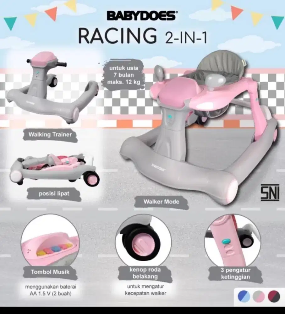 Preloved Baby Walker babydoes