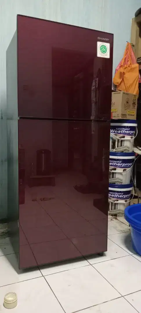 kulkas sharp 2 pintu
