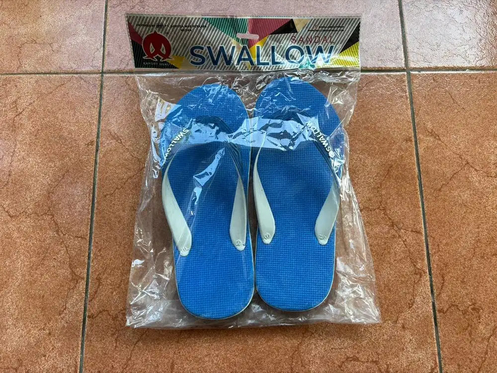 Sandal Jepit Swallow Biru