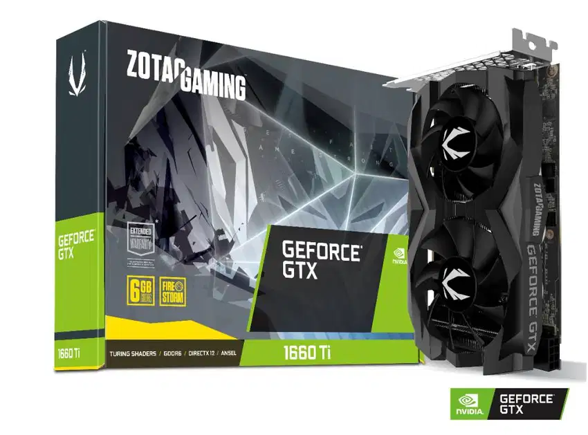 VGA GTX 1660TI ZOTAC 6GB GDDR6 Garansi 2 Tahun