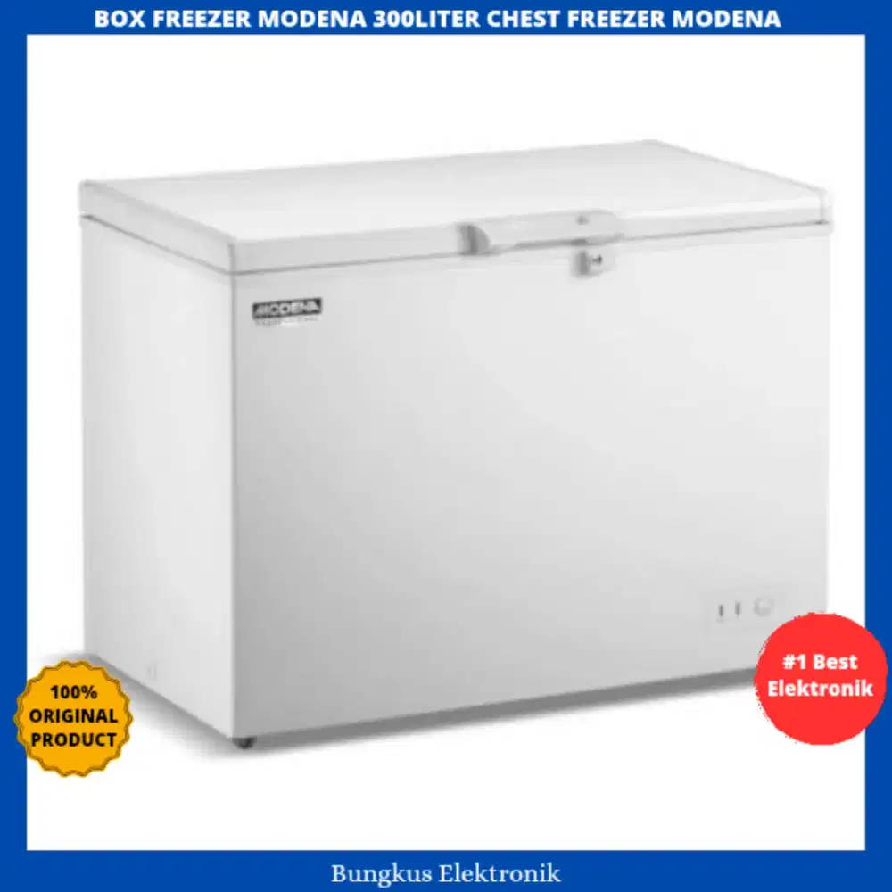 BOX FREEZER MODENA 300LITER CHEST FREEZER MODENA