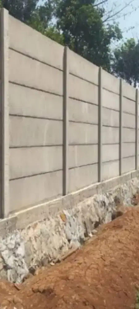 Melayani pasang pagar beton panel precas