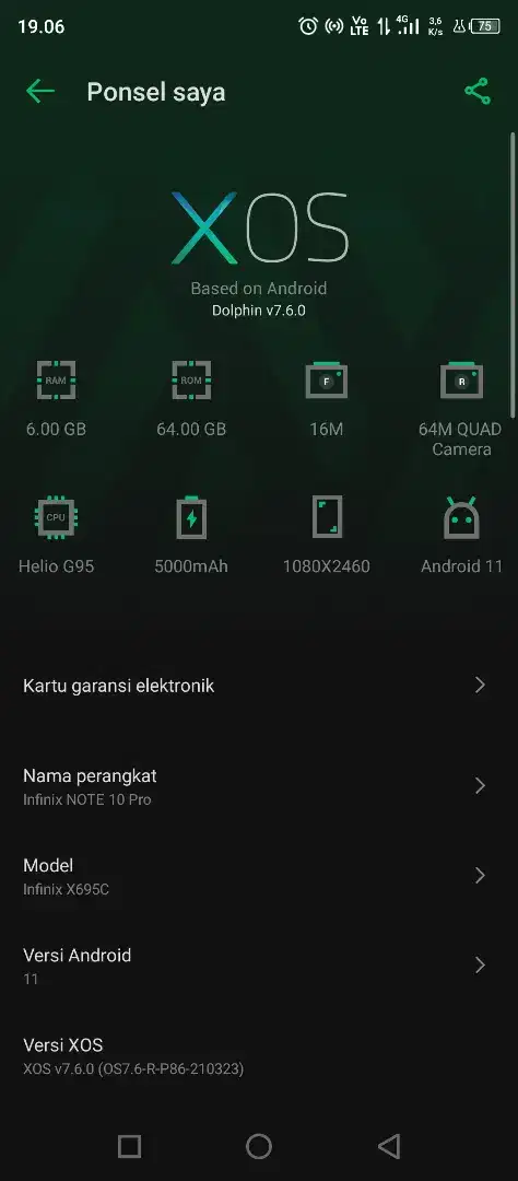 infinix note 10 pro nfc