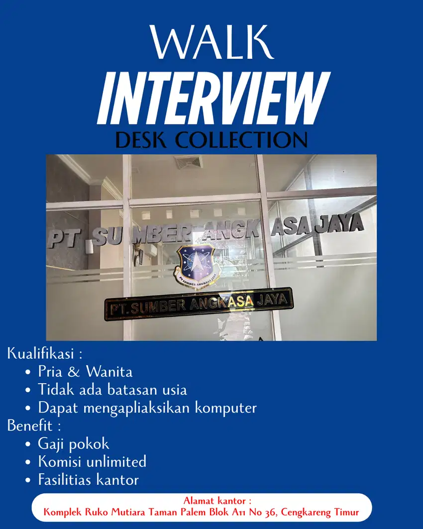 WALK INTERVIEW DESK COLLECTION