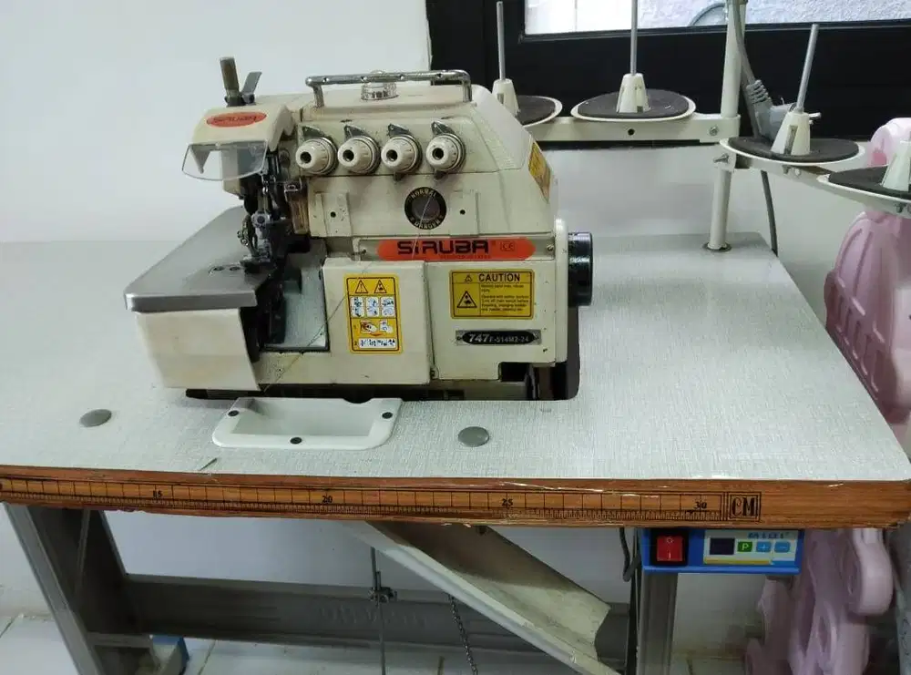 MESIN OBRAS SIRUBA 747 | OBRAS 4 BENANG