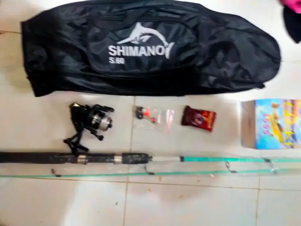 Pancing set kolam dan kali