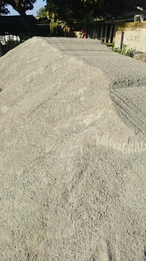 abu batu untuk pasang paving atau campuran pasir coran