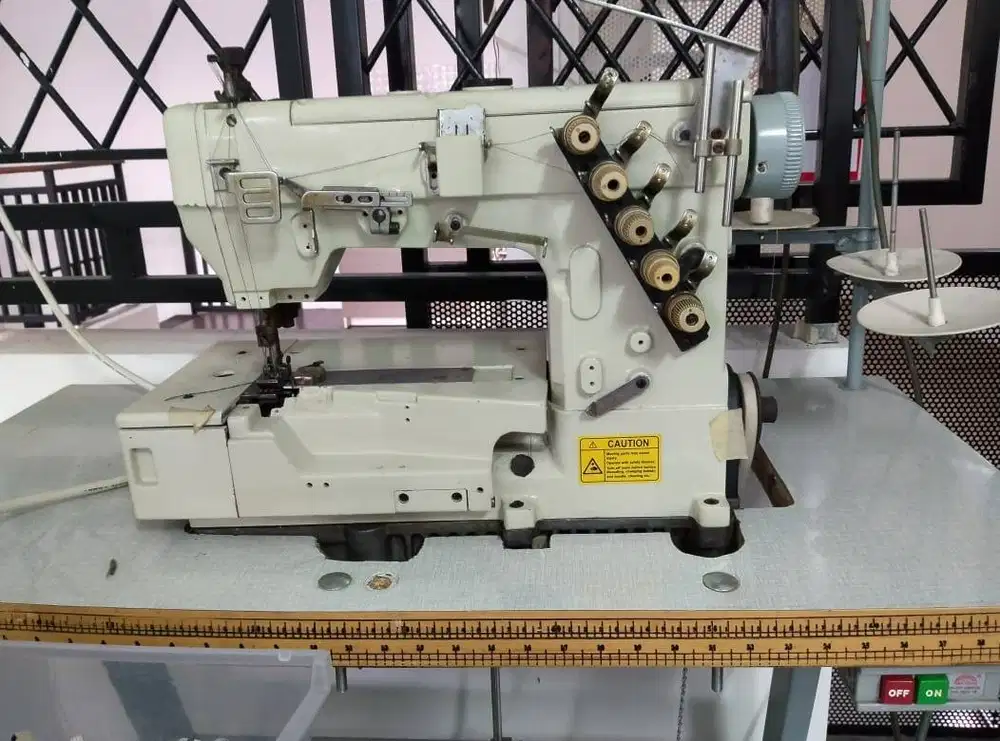 MESIN OVERDECK YAMATO | POTONG DAN JAHIT TEPI KAIN
