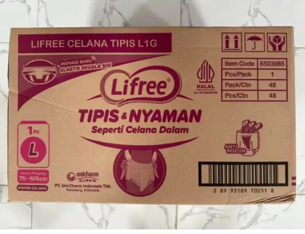 Lifree pants popok celana dewasa ukuran L