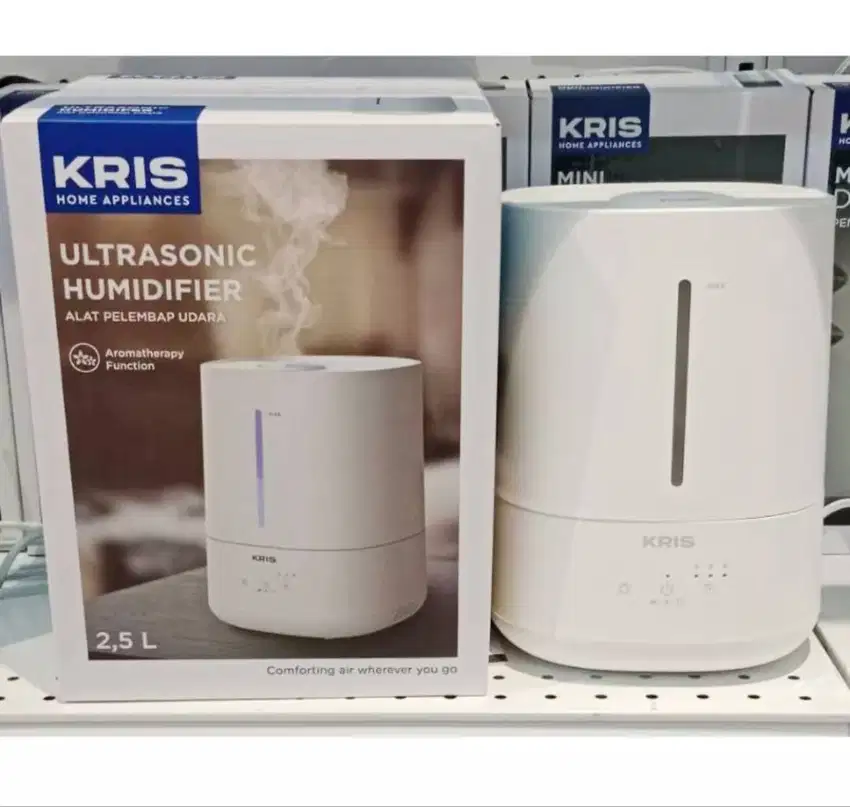 KRIS Humidifier Digital 2.5L - Ultrasonic Diffuser Aromatherapi