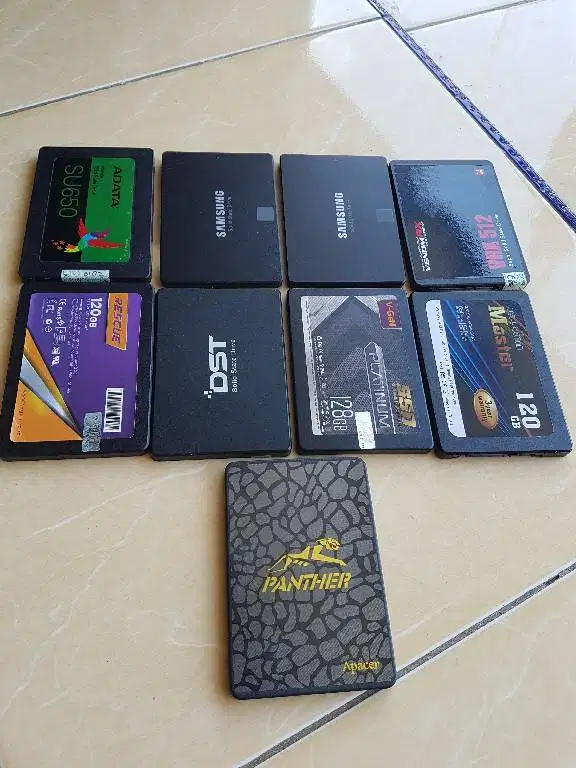 Aneka SSD 120gb-128gb-240gb-250gb-500gb-512gb
