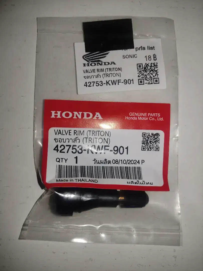 Pentil Ban Tubeless valve rim triton 4 pcs