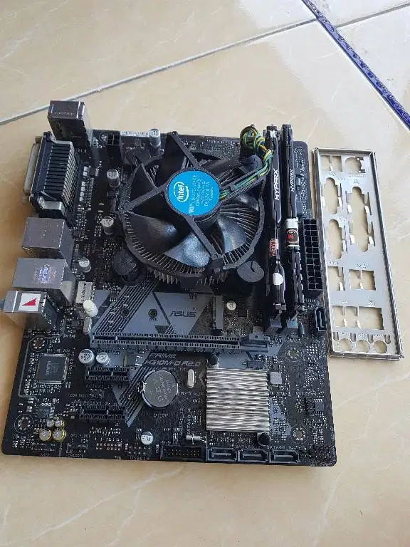 Sepaket Core i3 9100F | ASUS H310M-D R2.0 | Ram 16GB DDR4