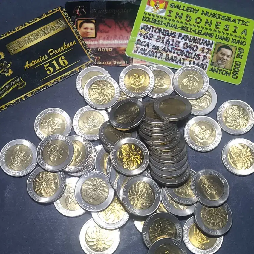 Koleksi Koin Kuno INDONESIA, dijual BORONGAN