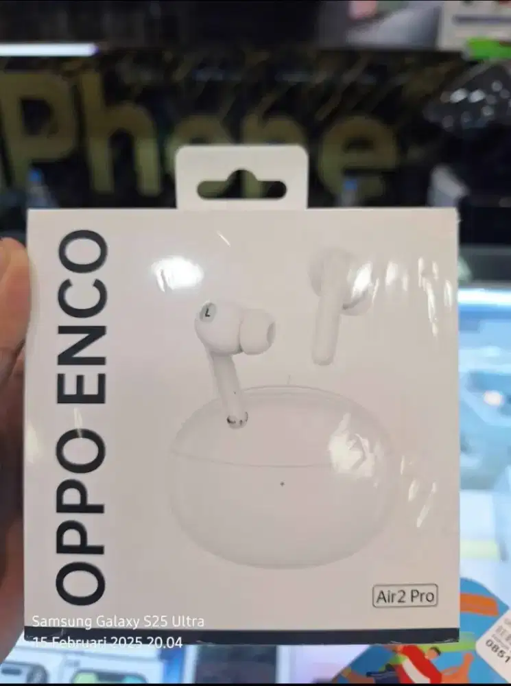 Oppo Enco Air 2 Pro warna Putih baru segel ori harga 1.7jt