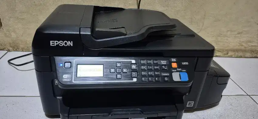 Dijual Printer Epson L655. Print, Scan dan Coppy. Wifi Duflex.