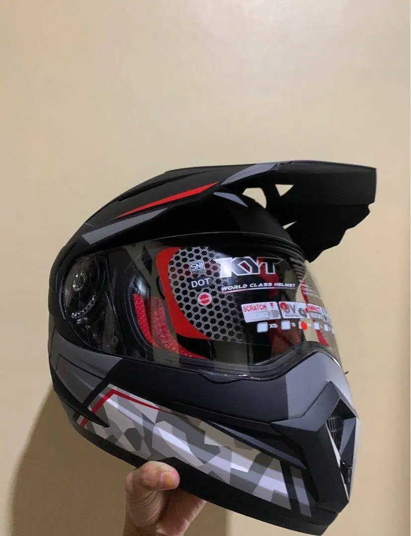 Helm camo touring (Honda KYT)