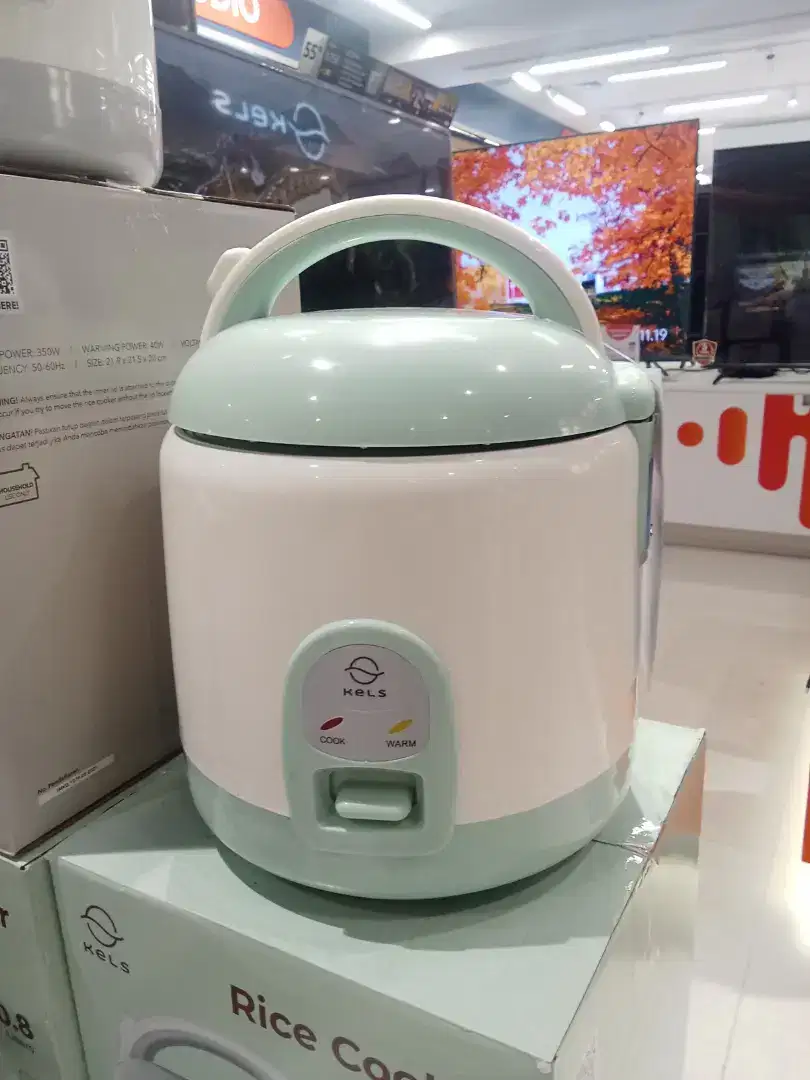 KELS HEYLI MINI MULTI COOKER 0.8L GREEN/GREY