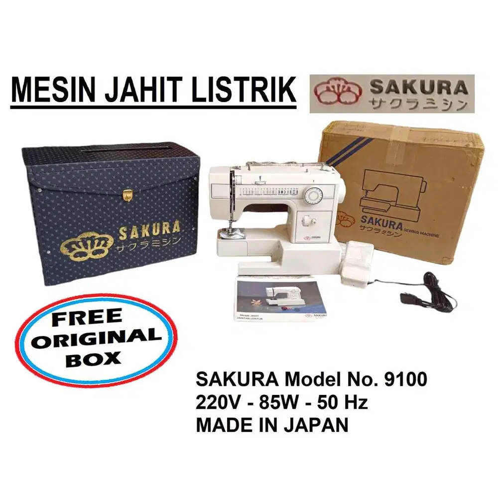 Mesin Jahit Sakura 9100