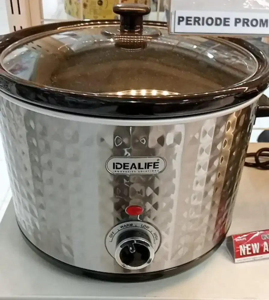 Slow Cooker Idealife 5 Liter Rice Cooker IL-350