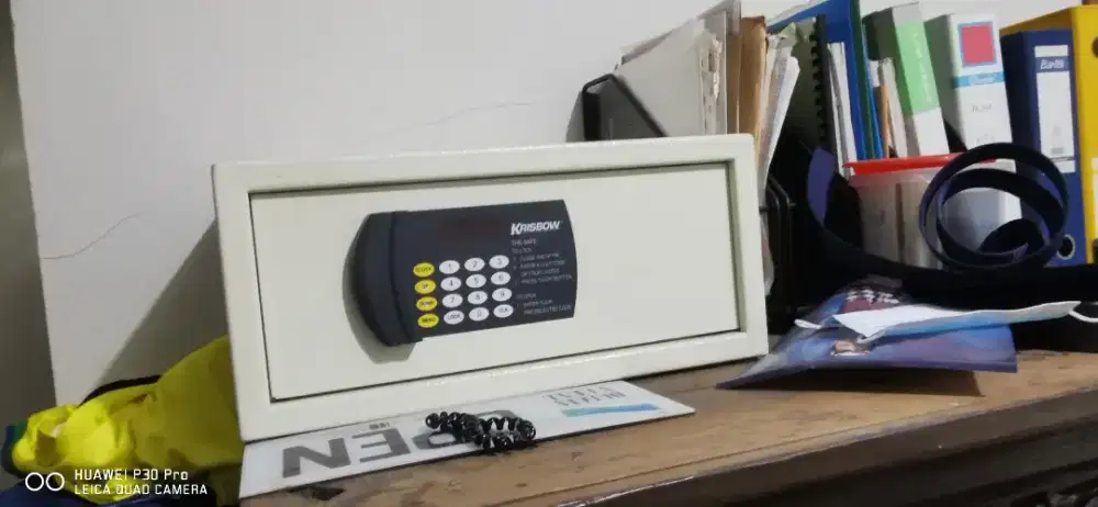 Storage Box Safety Brankas Krisbow Digital Original