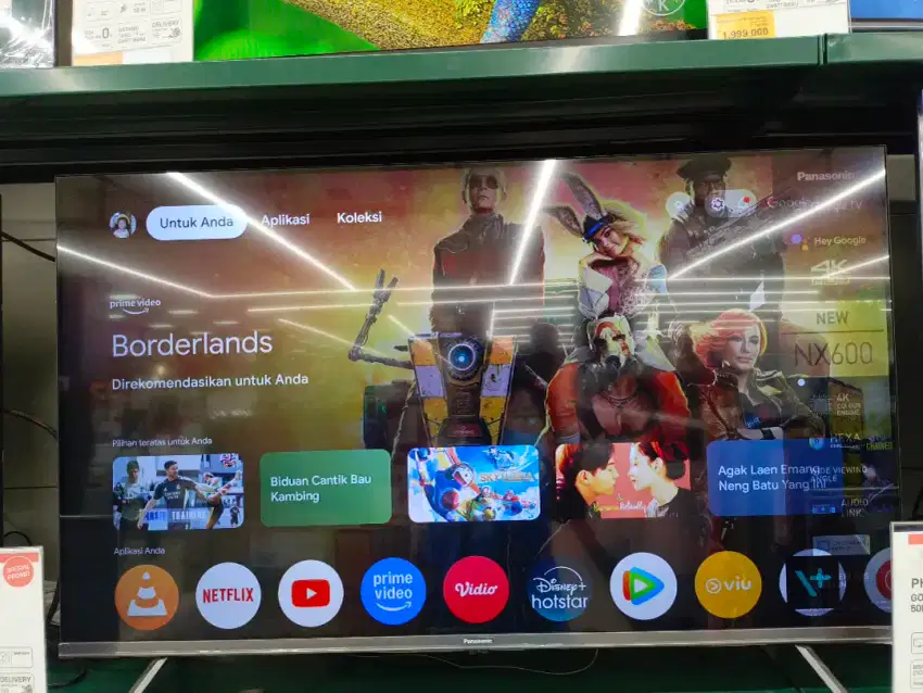 KREDIT TANPA DP GOOGLE TV PANASONIC