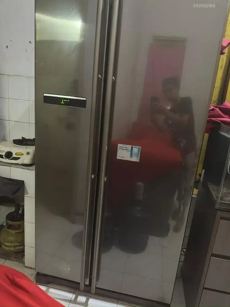 Jual kulkas samsung side by side