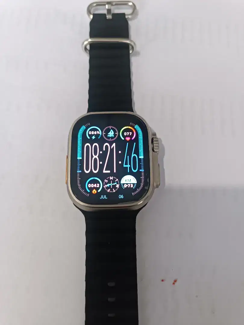 Smartwatch HK Ultra 2, Banyak Bonus (Di Pilih)