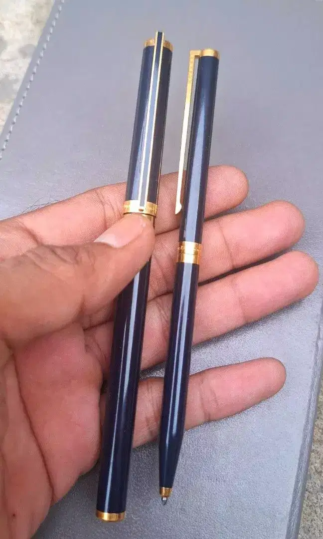S.T.Dupont Fountain Pen Blue Lacquer Coated The pen pulpen mewah