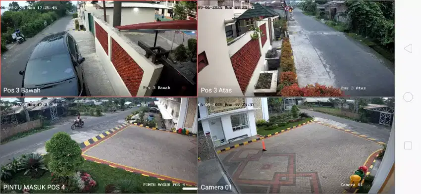 Pasang CCTV dan Jaringan internet