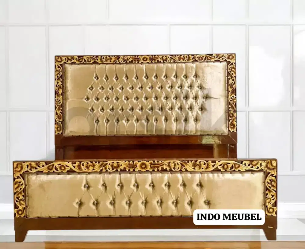 SET DIVAN SANDARAN KAYU MEWAH DAN BERKUALITAS NEW MODERN