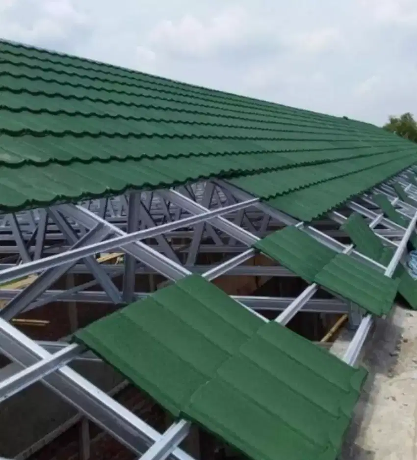 Renovasi rumah ganti atap baja ringan