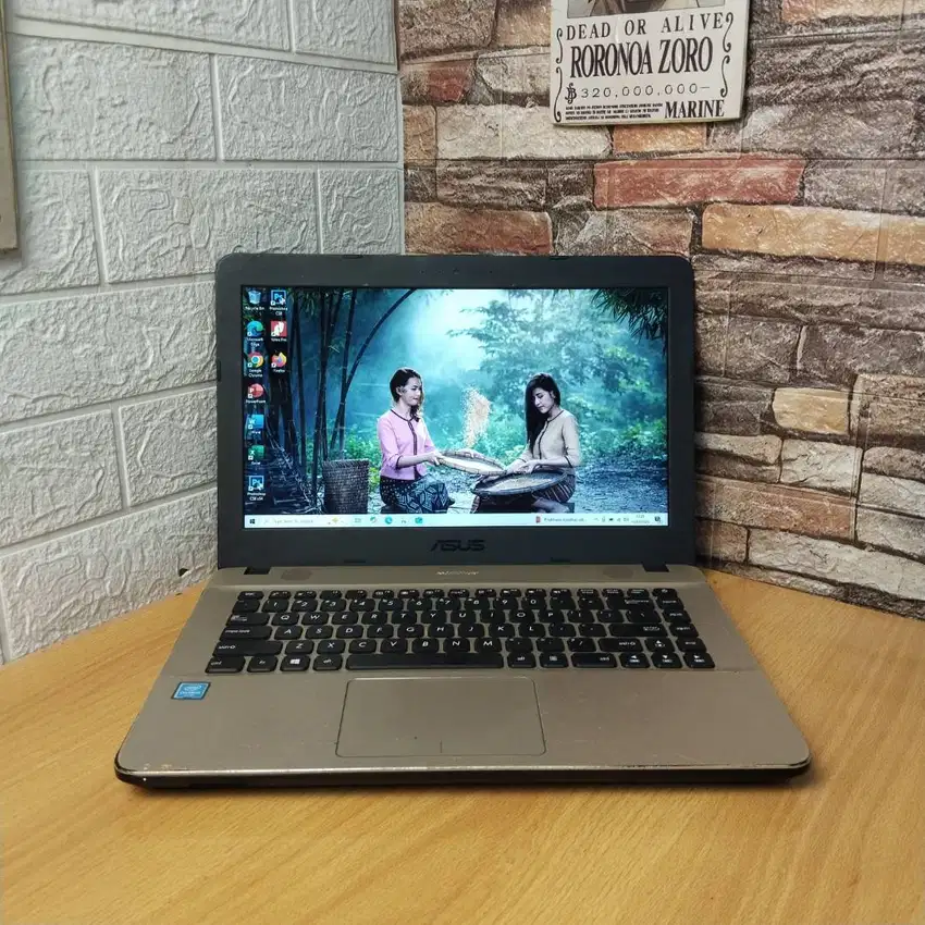 LAPTOP PC OFFICE Asus X441Windows intel bukan AMD 4/128gb 14 inc