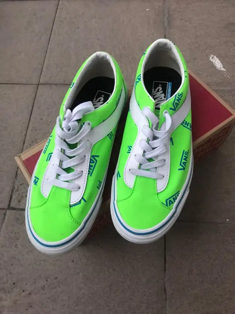 sepatu vans block  with box