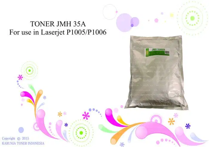 SERBUK TONER JMH 35A For use in Laserjet P1005 Berkualitas