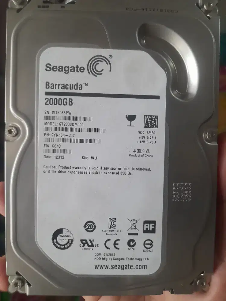 HDD Seagate 2 TB (Performance CCTV)