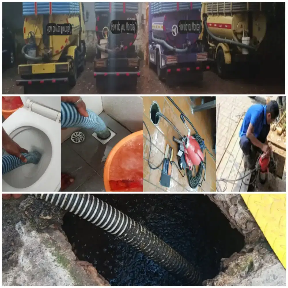 SEDOT WC PENUH & MAMPET TUNTAS TANPA BONGKAR. SAWAH BESAR