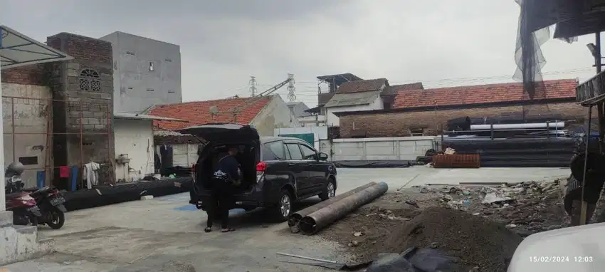 Jual Lahan Pinggir Jalan Tol Cocok U/ Gudang di dukuh menanggal